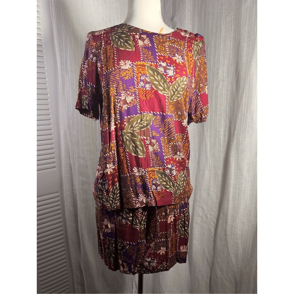 Kate Allen Suit Sets Petite M 80's Vintage 2 Piece Coquette Indie Sleaze Set